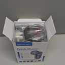 BEAUTURAL Fabric Shaver and Lint Remover, Sweater Defuzzer with 2-Speeds, 2 Replaceable Stainless Steel Blades, Battery Operated, Remove Clothes Fuzz, Lint Balls, Pills, Bobbles Gray