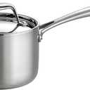 Tramontina Signature Tri-Ply Clad Stainless Steel 1.5-Quart Sauce Pan with Lid, Induction-Ready, Dishwasher-Safe, NSF-Certified, Made in Brazil