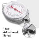 Mechanical Hanging Scales 110lbs/50kg, High Accuracy Spring Dial Weight Scale for Kitchen Fishing Hunting Farms
