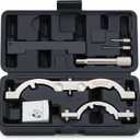 Orion Motor Tech Turbo Engine Timing Tool Kit, Camshaft Alignment and Locking Tool Set, Timing Belt Kit Compatible with 1.0L 1.2L 1.4L Chevy Cruze Vauxhall Opel More, 7pc Timing Chain Replacement Set (black)