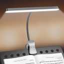 Glocusent 57 LED Super Bright Music Stand Light, Eye Caring Clip-on Piano Light, 3 Color & 5 Brightness, USB-C Rechargeable, Long Lasting up to 140 Hrs, Perfect for The Piano, Sheet Music