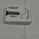 morvally Women's 26 inches Long Straight Blonde Synthetic Resistant Hair Wigs with Bangs Natural Looking Wig for Women Halloween Cosplay (Blonde)