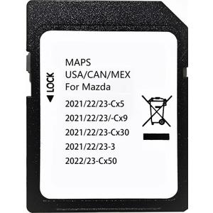 Latest Navigation SD Card,Compatible with 2021/22/23-Cx5. 2021/22/23-Cx9. Cx50-2022/23. Mx30-2022/23. 2021/22/23-Cx30. 2021/22/23-M-a-3. USA/CAN/MEX