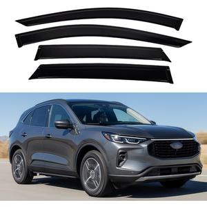 Window Visors Compatible with 2020-2024 Ford EscapeRain Guards Sun Shields Window DeflectorTape-On Style4PCS