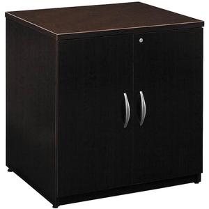 Bush Business Furniture Series C Storage Cabinet with Doors in Mocha Cherry, 2 Door Accent Chest for Home and Professional Office