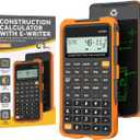 Construction Calculator with Writing Tablet Industrial & Scientific ROATEE Engineering Calculator for Contractor, Concrete Pocket Feet-inch-Fraction Calculators for Carpenter, Framer, Remodeler