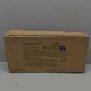 VEVOR Folding Hand Truck, 110 lbs Load Capacity, Collapsible Luggage Cart with 2 Wheels & 1 Elastic Rope, Utility Dolly Platform Cart for Airport Travel Furniture Luggage Office Moving, Black