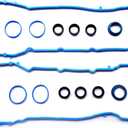 Silicone 3.6L V6 Valve Cover Gasket Set 5184596AE Intake Manifold Gasket MS97204 Fuel Injection Gasket Replacement for Chrysler 200 300,Dodge Challenger Charger Journey,Jeep Wrangler Cherokee VS50805R