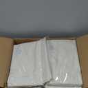 10 Pack Ivory Round Tablecloths - 90 Inch, Polyester Table Cover, Stain and Wrinkle Resistant Washable Fabric Table Cloths for Wedding Banquet Parties