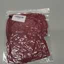 Avidlove Women Ruffle Skirt Ruched Waist Short Skirts Sexy Glitter Skirt Mini Lingerie Skirts (XX-Large Short, Dark Red)