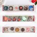 20 Pack 12x2.25x2 Inches Chocolate Covered Strawberries Boxes with Sleeves Window &Macaron boxes Truffle Chocolate,Cookies, Packaging (White)