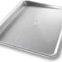 USA Pan Bakeware Aluminized Steel Cookie Scoop Pan, Large