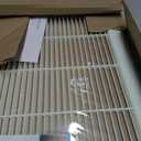 30" x 8" HVAC Return Air Grille - Plastic Never Rust Vent Duct Cover - for Wall & Ceiling [Outer Dimensions: 32w X 10" h]