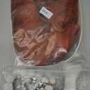 Swooflia Orange Bun Wig for Women & Cosplay Wig Accessories - Convenient Set for Halloween, Costume, Party and Daily Use, Includes Necklace, Earings, Cosplay Wig with Adjustable Wig Cap (Wig1-09)