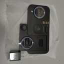 Dual Phone Wireless Charging Station for Apple Devices, Magnetic Charging Station for iPhone with Auto Switch 7-Color Light&Clock, Family Watch Charger for iPhone17 for iWatch11 for AirPods Pro3(Black