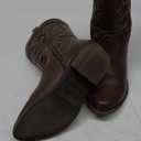 Rollda Kids Cowboy Boots for Boys Girls Western Square Toe Cowgirl Boots with Walking Heel (Toddler/Little Kid/Big Kid), Size 13