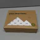 Organic Burp Cloths Baby Boy & Girl - 5-Pack Super Absorbent Cotton Burping Cloths for Babies, Soft & Plush Newborn Spit Up Rags, Infant Towels for Milk Spit Up, Unisex, Large 21" x 10" (MONOS)