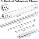 Utheer Grill Replacement Kit for Charbroil Performance 5 Burner 463347519 463347518 463275717 463243518, 475 4 Burner 463347017, 463673017, 463376018P2 Liquid Propane, Grill Burner Tubes, Heat Plates