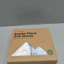 KeaBabies 2-Pack Organic Crib Sheets for Boys, Girls - 52x28 Fitted Crib Mattress Sheet Neutral, Breathable Jersey Cotton Cover for Baby Bed, Toddler Mattress, Soft & Cute Prints (Jolly Rainbow)