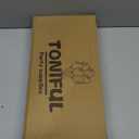 TONIFUL 4 Set Black Gold Balloon Centerpieces for Table, Balloon Stand Kit for Black Gold Party Decor 40th 50th 60th 70th Birthday Decorations Anniversary Graduation Decorations 2026 New Year Eve