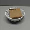 Mud Pie 4881012S Candy Dish "Sweet Stuff" with Scoop, White