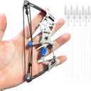 Archery Bow Set Left and Right Hand Compound Bow Hunting Bow Metal Material Catapult RH/LH for Practice Archery