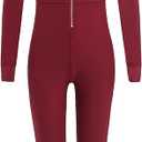 Kaerm Kids Girls Boys One Piece Athletic Workout Sport Jumpsuit Bodysuit Dance Unitard Gymnastics Leotard , Small