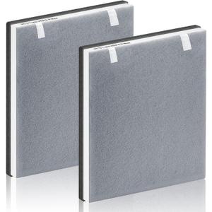 Vital 100 Replacement Filter Compatible With LEVOIT Vital 100 Air Purifier, 3-in-1 Great High-Efficiency Materials With Activated Carbon Filter, 2 Pack, By Improvedhand