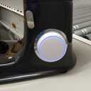 DOBBOR Electric Stand mixer, 9.5QT 660W 6 Speeds Tilt-Head Dough Mixers, Bread Mixer with Dough Hook, Whisk, Beater, Splash Guard for Baking Bread, Cake, Cookie, Pizza, Muffin, Salad and More - Black (Large)