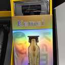 KEMEI Hair Clippers for Men, Professional Clipper and Trimmers Set, Cordless Zero Gap Trimmer for Men with LED Display, 11 Guide Combs (2293silvery+2296)