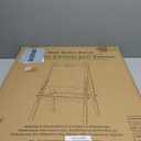 JOYOOSS Kids Wooden Easel with Paper Roll - Adjustable Magnetic Double Sided Drawing Board Whiteboard & Chalkboard Dry Easel Board,Children Art Easel for 3~12 Years Kids Boys Girls Painting Drawing