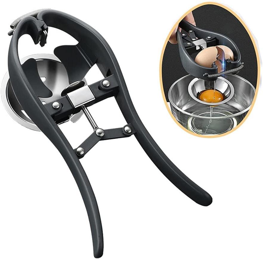 Egg Cracker,l Egg Opener, Automatic Egg Cracking Tool, Easy Eggshell CutterEggshell Cutter Egg Separator Creative Kitchen Tools
