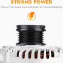 New Alternator for Jeep Compass 2007-2016 2L 2.4L, Patriot 2007-2017 2L 2.4L, Chrysler 200 2011-2013 2.4L, Sebring 07-10 2.4L, Dodge Caliber 07-12 2.0L 2.4L 07-09 1.8L, Dodge Avenger 08-13 2.4L, 11231