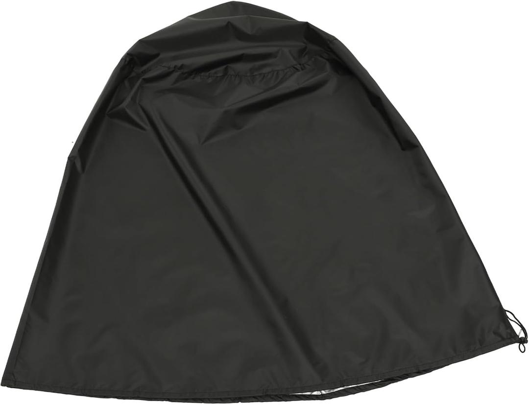 Oxford Garden Fountain Cover with Drawstring Dustproof Outdoor Protector for Base Statues and Fountains Weather-Resistant Patio Accessory Midnight