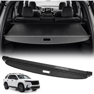 Retractable Cargo Cover for Honda Passport 2026, Rear Trunk Privacy Shade