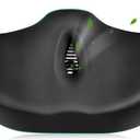 Xmifer Oversized Bicycle Seat, Ultra Wide Wing Comfort Seat for Peloton & Plus Bikes, Electric or Tricycle Bike for Men and Women