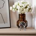 2.3in 3D Cat Glass Ball with Stand Cat Lover Gifts for Home Decor Gift for Women Men