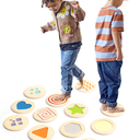 Stepping Stones Set 3 in 1 - Unique Patented Design, Inspired by Montessori