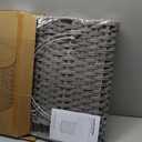 SETVSON Laundry Hamper Laundry Basket Round 19.0 Gal (72 L) Handwoven Rattan Hamper, Large Wicker Laundry Hamper with Removable Laundry Bag Handles 2 Mesh Bags for Bathroom Living Room Gray (No Lid)