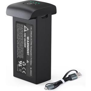Ruko U11MINI / U11MINI 4K Series Drone Replacement Battery, 7.6V 2200mAh Li-Po Rechargeable Flight Power