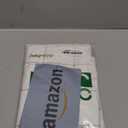 JELLYMONI 100% Natural Cotton Plaid Standard Pillowcases Set, 2 Pack White with Black Grid Geometric Pattern Printed Pillow Covers with Envelope Closure(Pillows are not Included) (0603)