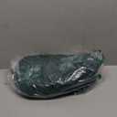 Green Satin Flat Sheet - Queen Size Luxury