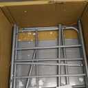 Mind Reader Rolling Cart with Drawers, Utility Cart, Craft Storage, Kitchen, Metal, 12.75"L x 15.25"W x 30"H, Multi-color