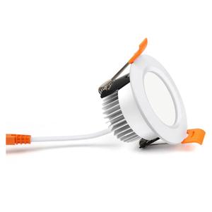 YGS-Tech 2 Inch LED Recessed Lighting, Dimmable Downlight 3W(35W Halogen Equivalent), CRI80, 3000K Warm White Ceiling Light with LED Driver(1 Pack)