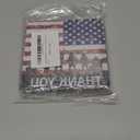 Memorial Day Decorations 4th of July Red White and Blue Decorations for Home Patriotic Table Decor Fourth of July Room Soldiers Sign 4.5 x 4.5 Inch