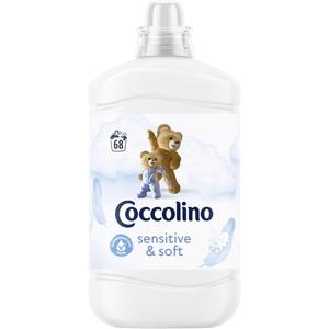 Coccolino Sensitive & Soft Fabric Softener 1700ml/57.5 fl oz 68 Washes
