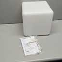 16" Inch LED Light Cube Stools Chair w/Remote Control RGB 16 Colors Rechargeable