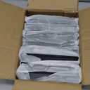 8 Pack Pyramid Aluminum Post Caps 6x6 for Wood Posts (Actual 5.5" x 5.5") Durable Powder-Coated Fence Post Caps for Decks, Patios, Fences, Weather-Resistant, Rust-Proof PC66 (Black)