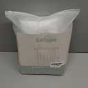 White No Hook Shower Curtain with Snap-in Fabric Liner Set,Slub Textured Fabric Shower Curtains for Bathroom,Hotel Style Modern Shower Curtain,Water Repellent & Washable,71x74(72)