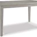 Signature Design by Ashley Parellen Modern Farmhouse Rectangular Dining Room Table, Gray